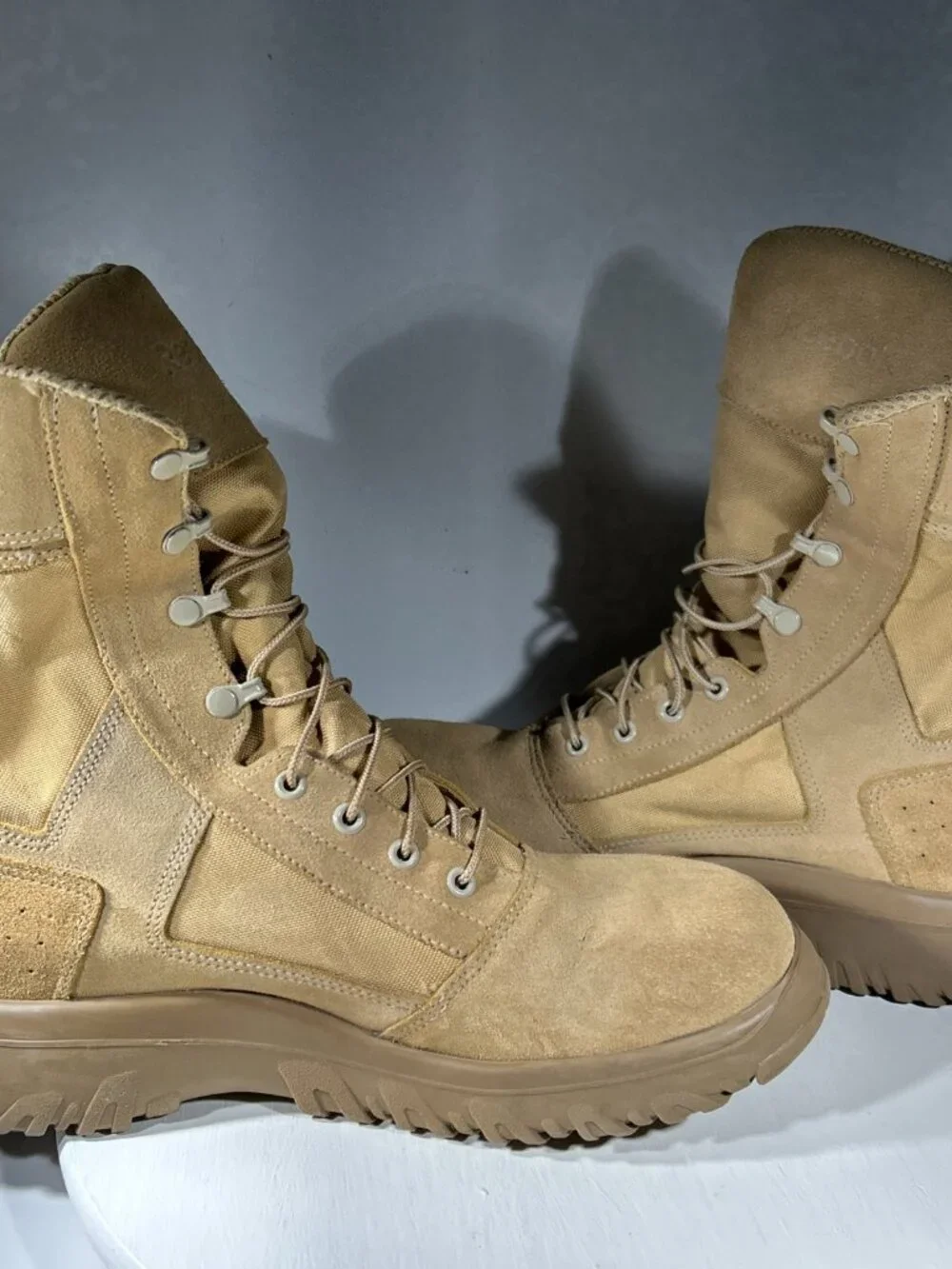 Reebok CM8800 Suede Military Tactical Combat Boots Mens Size 12 M Hard Toe - USA